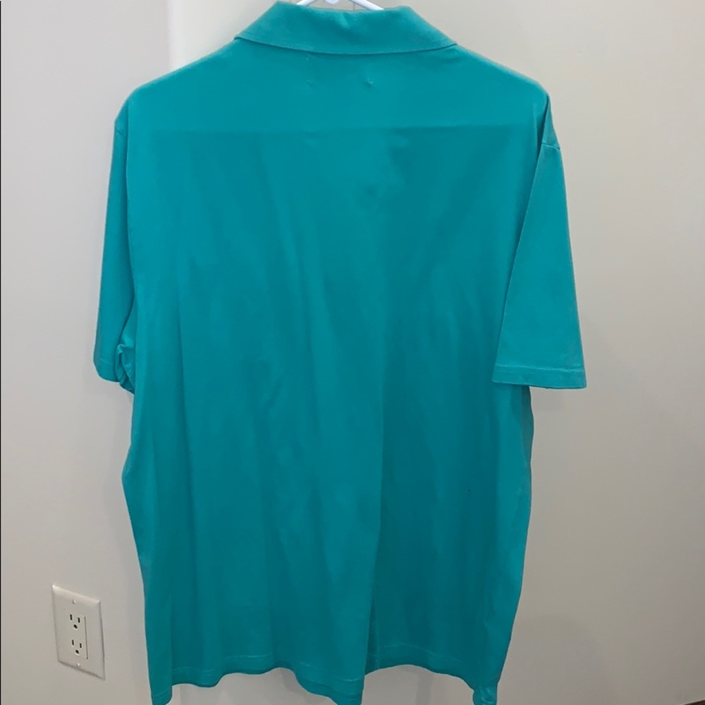 Original Penguin classic fit teal polo - Picture 3 of 3